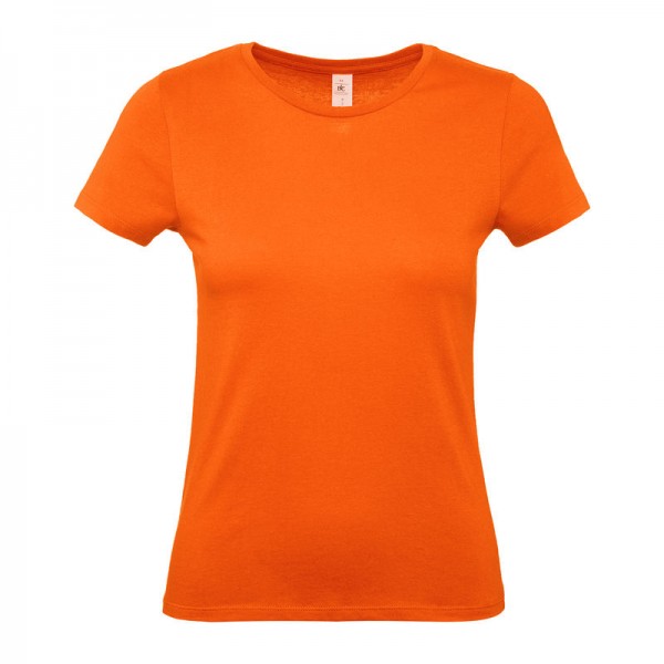 B&C #E150 WOMEN T-SHIRT XL Orange