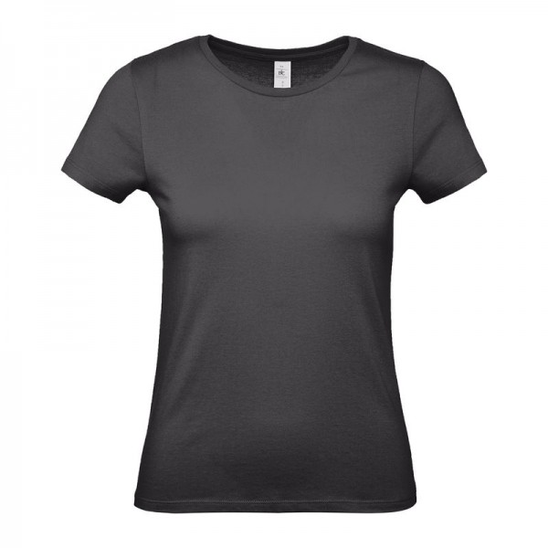 B&C #E150 WOMEN T-SHIRT M Urban Black