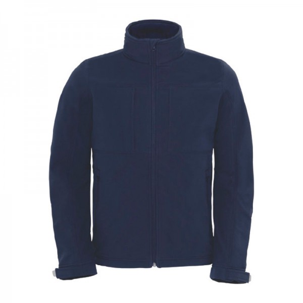 HOODED SOFTSHELL MEN 3XL Navy