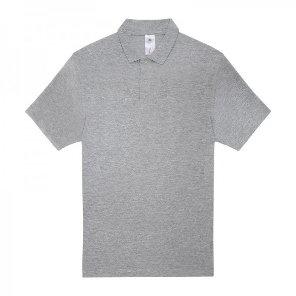 ID.001 POLO SHIRT 3XL Heather Grey