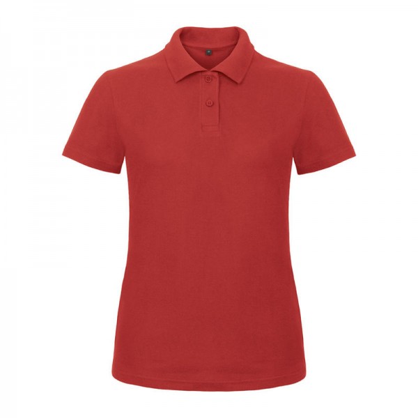 ID.001/ POLO SHIRT WOMEN XL Red