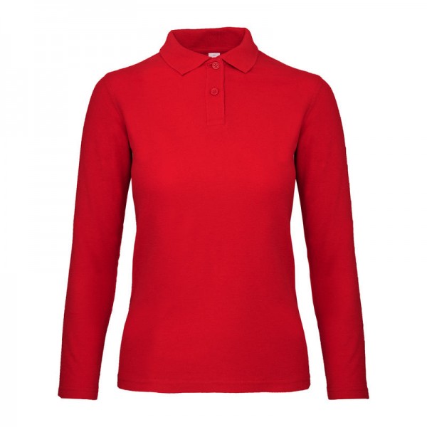 B&C ID.001 LSL /WOMEN S Red