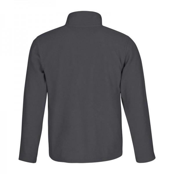 FULL ZIP MICRO-FLEECE MEN L Dark Grey