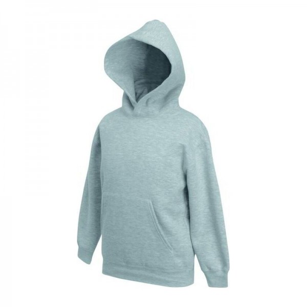 KIDS HOODED SWEAT 9/11 Heather Grey