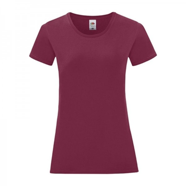 LADIES ICONIC 150 T XS Burgundy