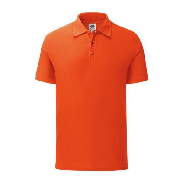 ICONIC POLO M Flame Red