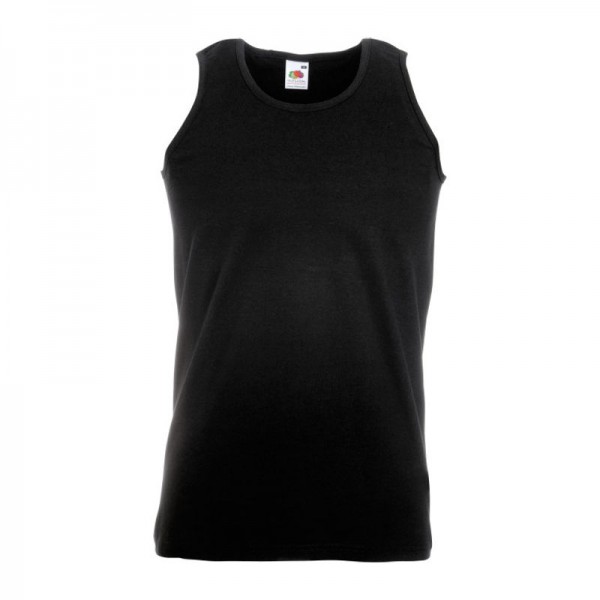 ATHLETIC VEST 4XL Black