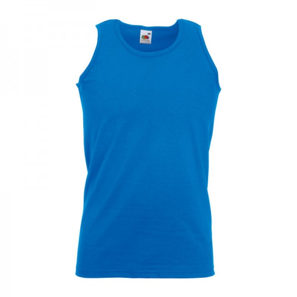ATHLETIC VEST L Royal Blue