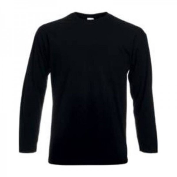VALUEWEIGHT LONG SLEEVE T 3XL Black