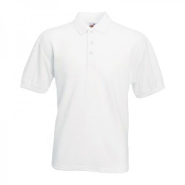 65/35 PIQUE POLO S White