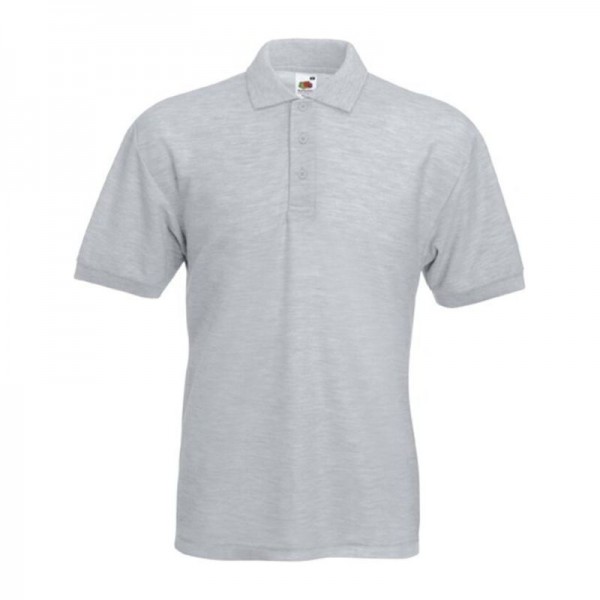 65/35 PIQUE POLO M Heather Grey