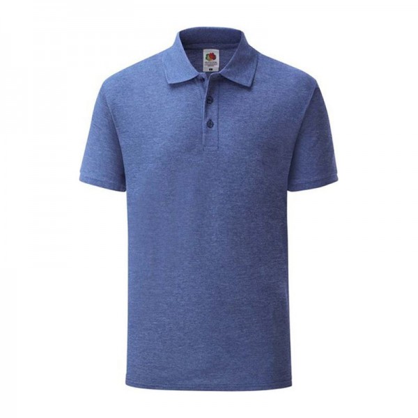 65/35 PIQUE POLO L Heather Royal