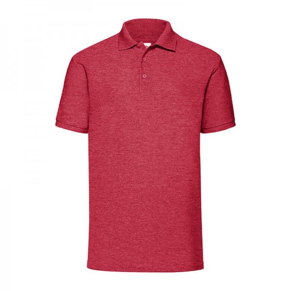 65/35 PIQUE POLO 2XL Heather Red