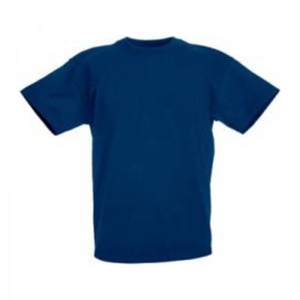Kids Valueweight T 3/4 Navy