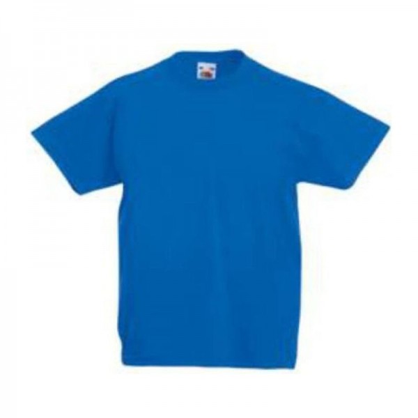 Kids Valueweight T 3/4 Royal Blue