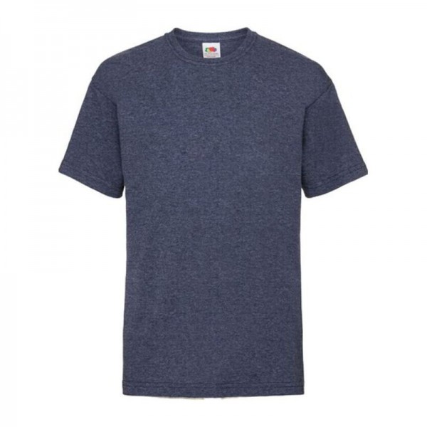 Kids Valueweight T 14/15 Vintage Heather Navy