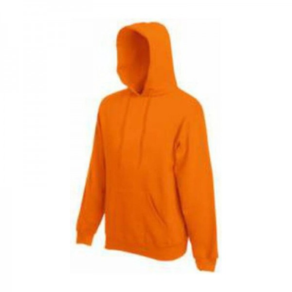 HOODED SWEAT L Orange
