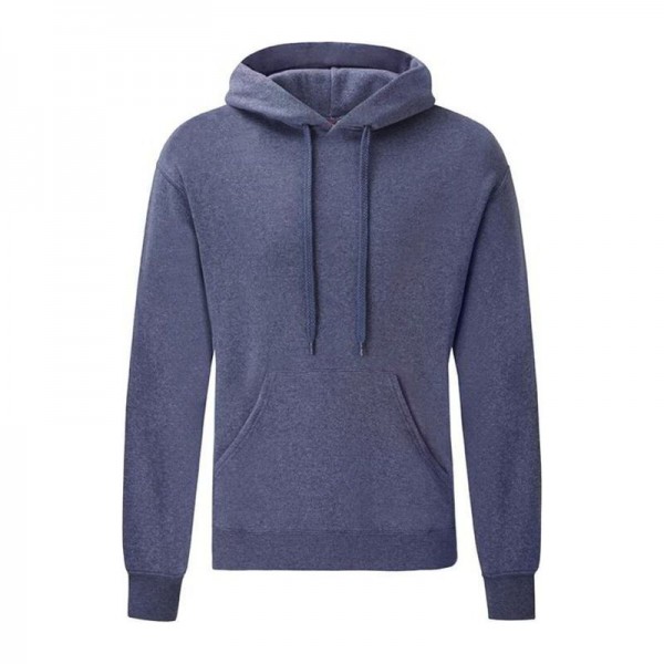 HOODED SWEAT S Heather Navy