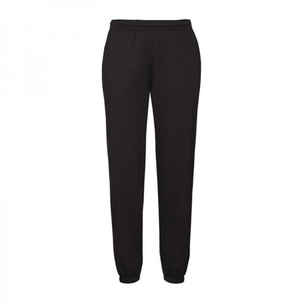 ELASTICATED CUFF JOG PANTS L Black