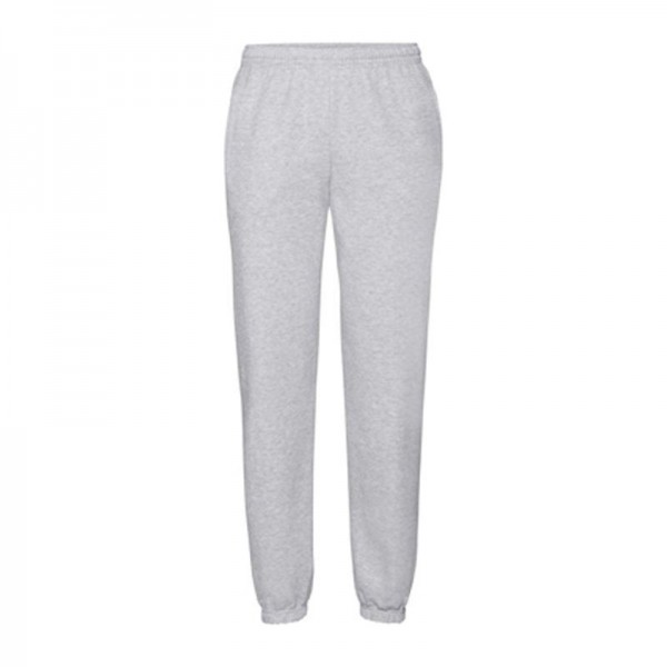 ELASTICATED CUFF JOG PANTS 2XL Heather Grey