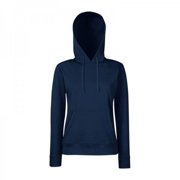 LADY-FIT HOODED SWEAT 2XL Deep Navy