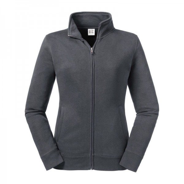 Ladies Authentic Sweat Jacket XS Convoy Grey
