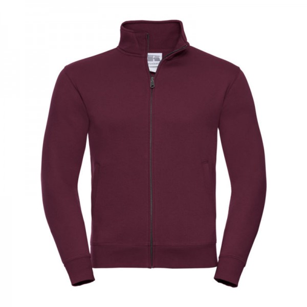Men's Authentic Sweat Jacket L Burgundy