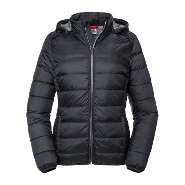 Russell Ladies Hooded Nano Jacket XS Black