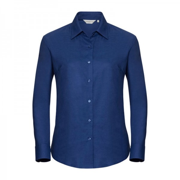 Ladies LS ECare Oxfrd Shrt XL Bright Royal