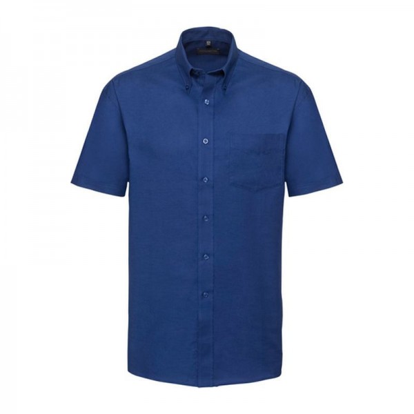 Men SS ECare Oxfrd Shrt L Bright Royal