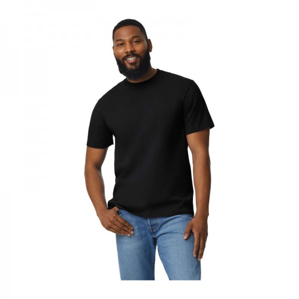Light Cotton Adult T-Shirt 3XL Black