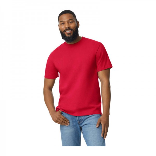 Light Cotton Adult T-Shirt S Red