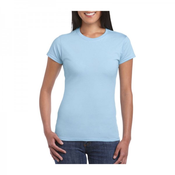 SOFTSTYLE® LADIES T-SHIRT L Light Blue