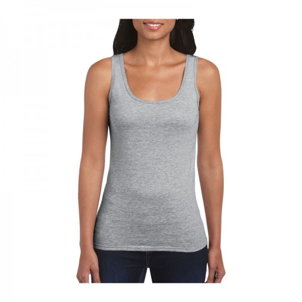 SOFTSTYLE® LADIES' TANK TOP S Sport Grey