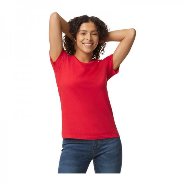 SOFTSTYLE® MIDWEIGHT WOMEN'S T-SHIRT L Red