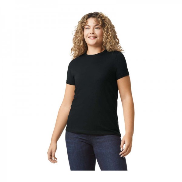 Softstyle® Cvc Women'S T-Shirt M Pitch Black