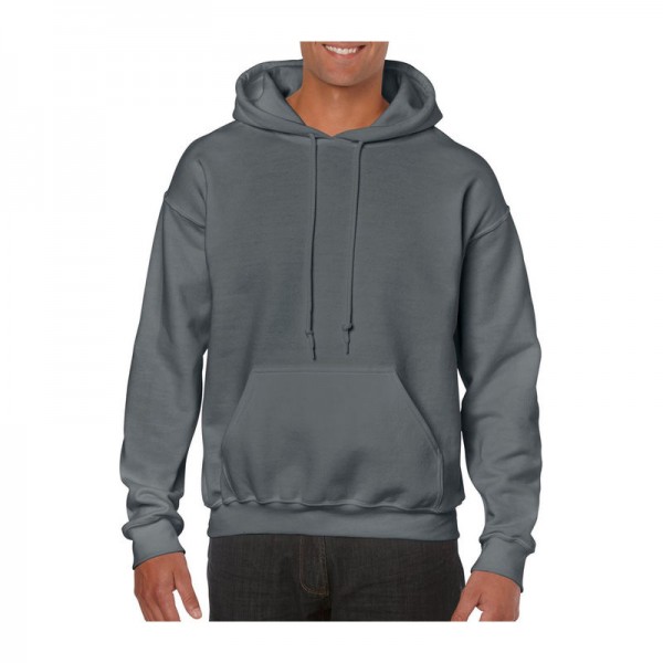 HEAVY BLEND™ ADULT HOODED SWEATSHIRT XL Charcoal