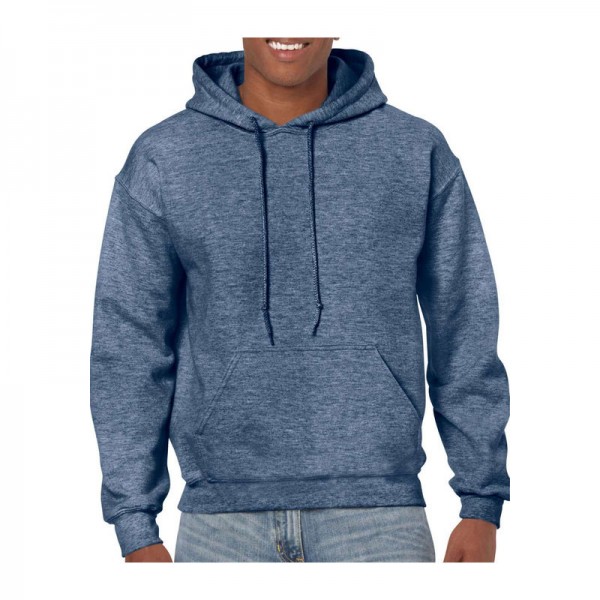 HEAVY BLEND™ ADULT HOODED SWEATSHIRT S Heather Sport Dark Navy