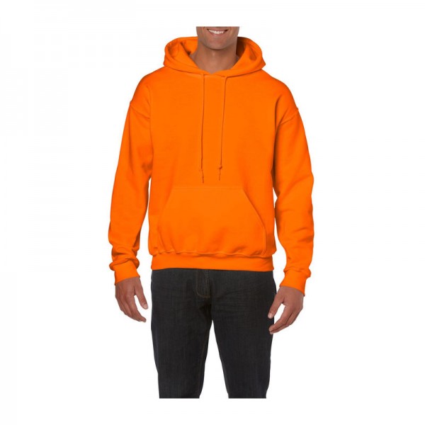 HEAVY BLEND™ ADULT HOODED SWEATSHIRT S S.Orange