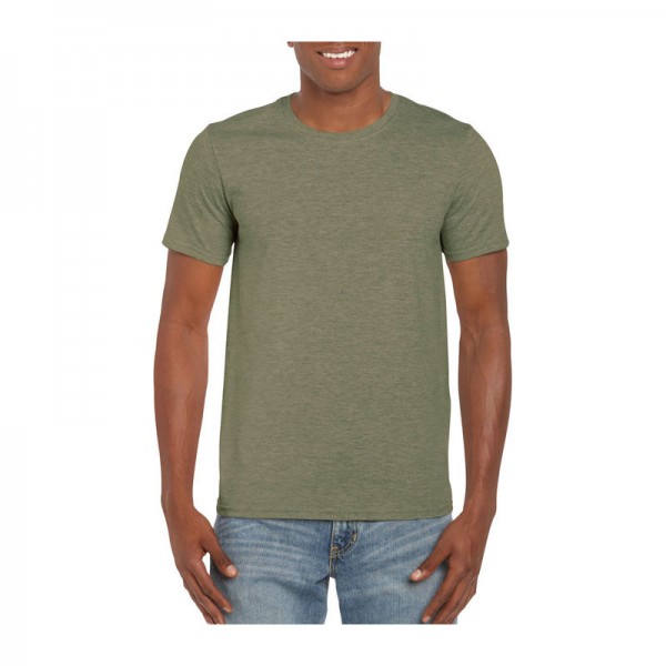 SOFTSTYLE® ADULT T-SHIRT M Heather Military Green