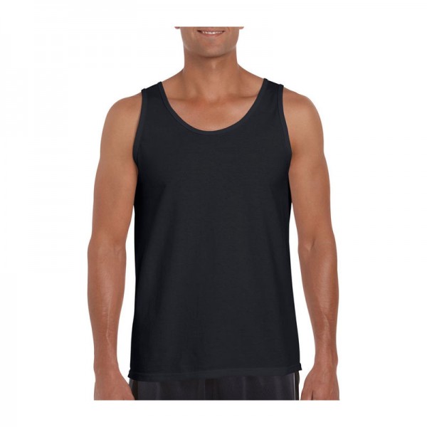 SOFTSTYLE® ADULT TANK TOP M Black