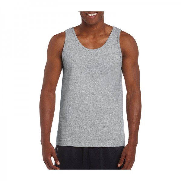 SOFTSTYLE® ADULT TANK TOP 2XL Sport Grey