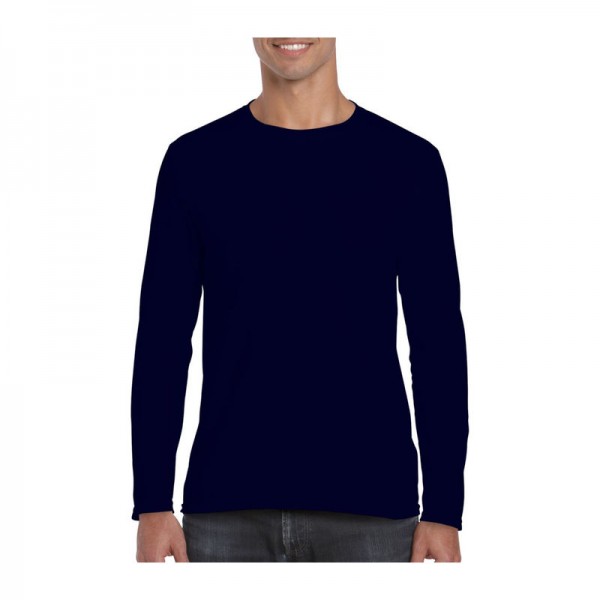 SOFTSTYLE® ADULT LONG SLEEVE T-SHIRT XL Navy