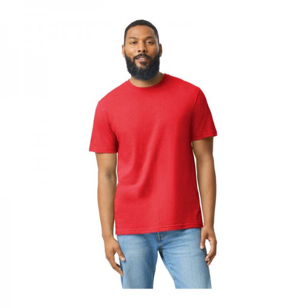 Softstyle® Cvc Adult T-Shirt XL Red Mist