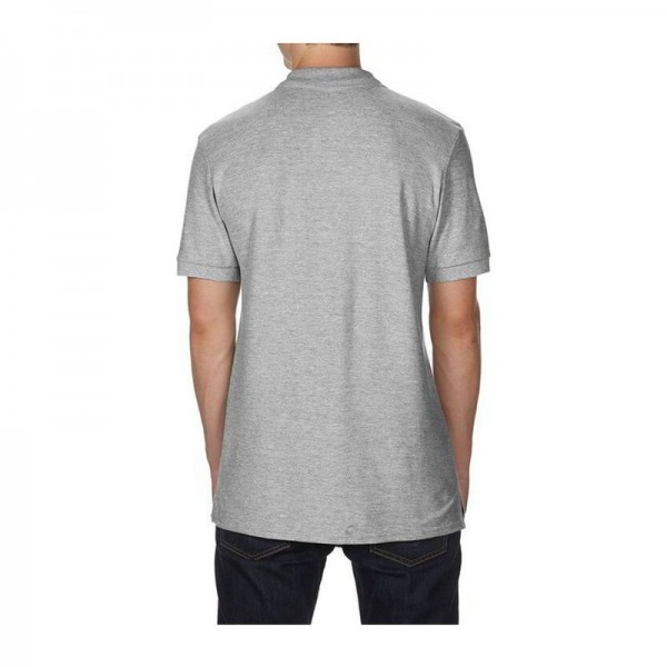 PREMIUM COTTON ADULT DOUBLE PIQUÉ POLO 2XL Rs Sport Grey