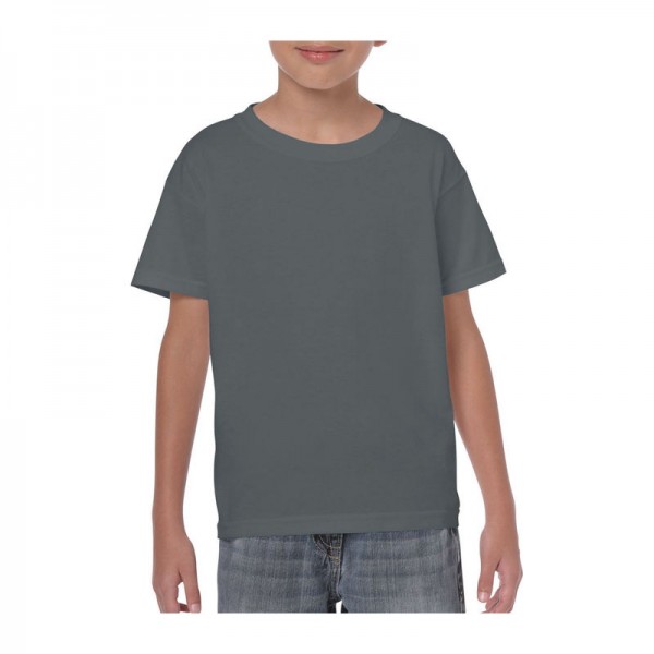 HEAVY COTTON YOUTH T-SHIRT XS Charcoal