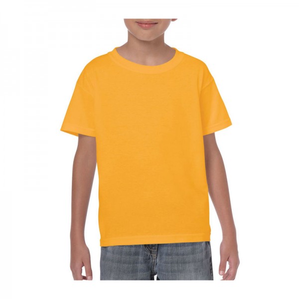 HEAVY COTTON YOUTH T-SHIRT M Gold