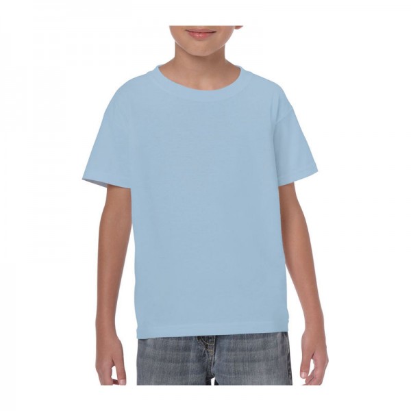 HEAVY COTTON YOUTH T-SHIRT XS Light Blue