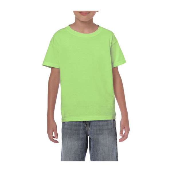 HEAVY COTTON YOUTH T-SHIRT L Mint Green