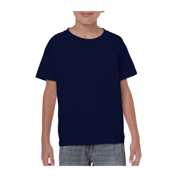 HEAVY COTTON YOUTH T-SHIRT L Navy